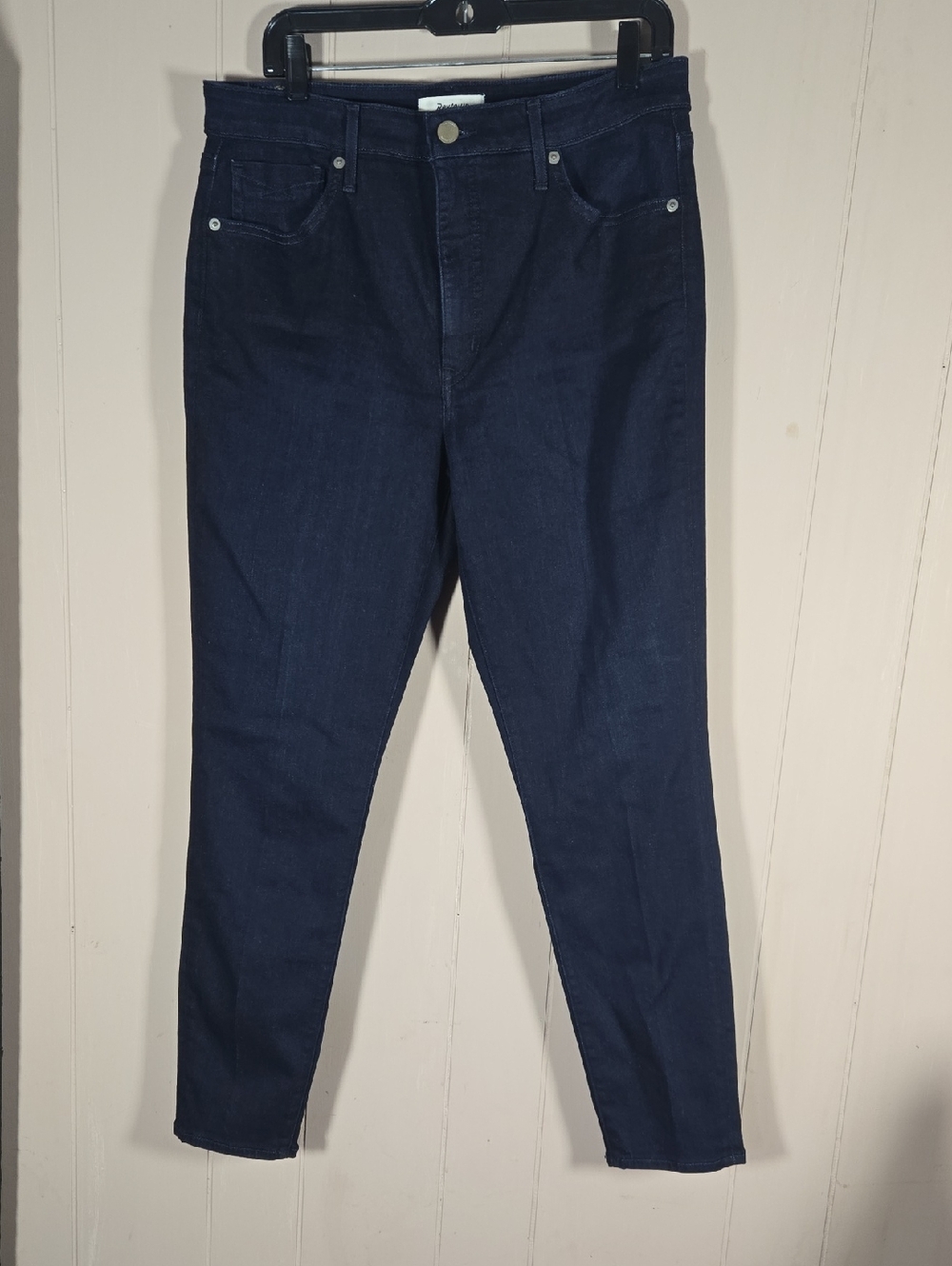 Revtown Decade Denim High Rise Skinny Dark Blue Jeans Womens 32